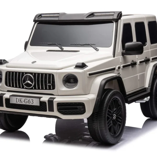 Mercedes G63 AMG XXL VALGE, 2x280W (vaiksed mootorid)