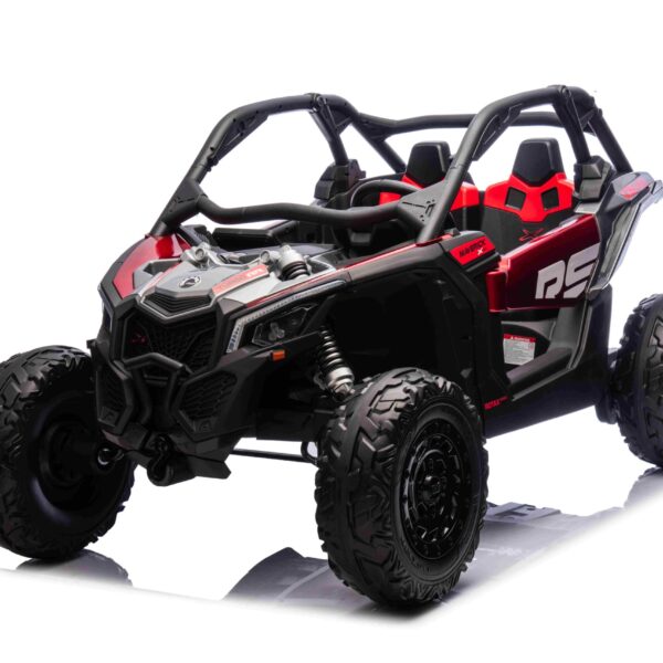 Laste elektriauto CAN-AM MAVERICK UTV RS BURGUNDIA, 4x200W, ÕHKREHVID